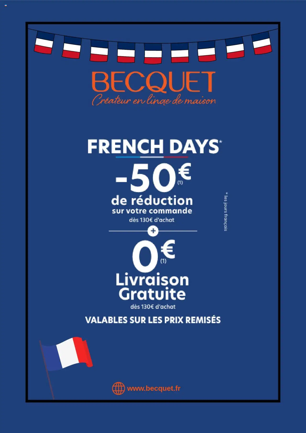 Catalogue Becquet Automne de la boutique Becquet valable du 25/09/2025 - Page numéro 1