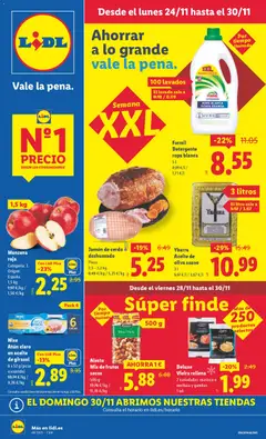 Vista previa del folleto de la tienda Lidl válido desde el 24/11/2025 