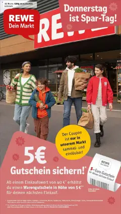 Vorschau von dem Prospekt des Geschäftes Rewe, gültig ab dem 14.09.2025