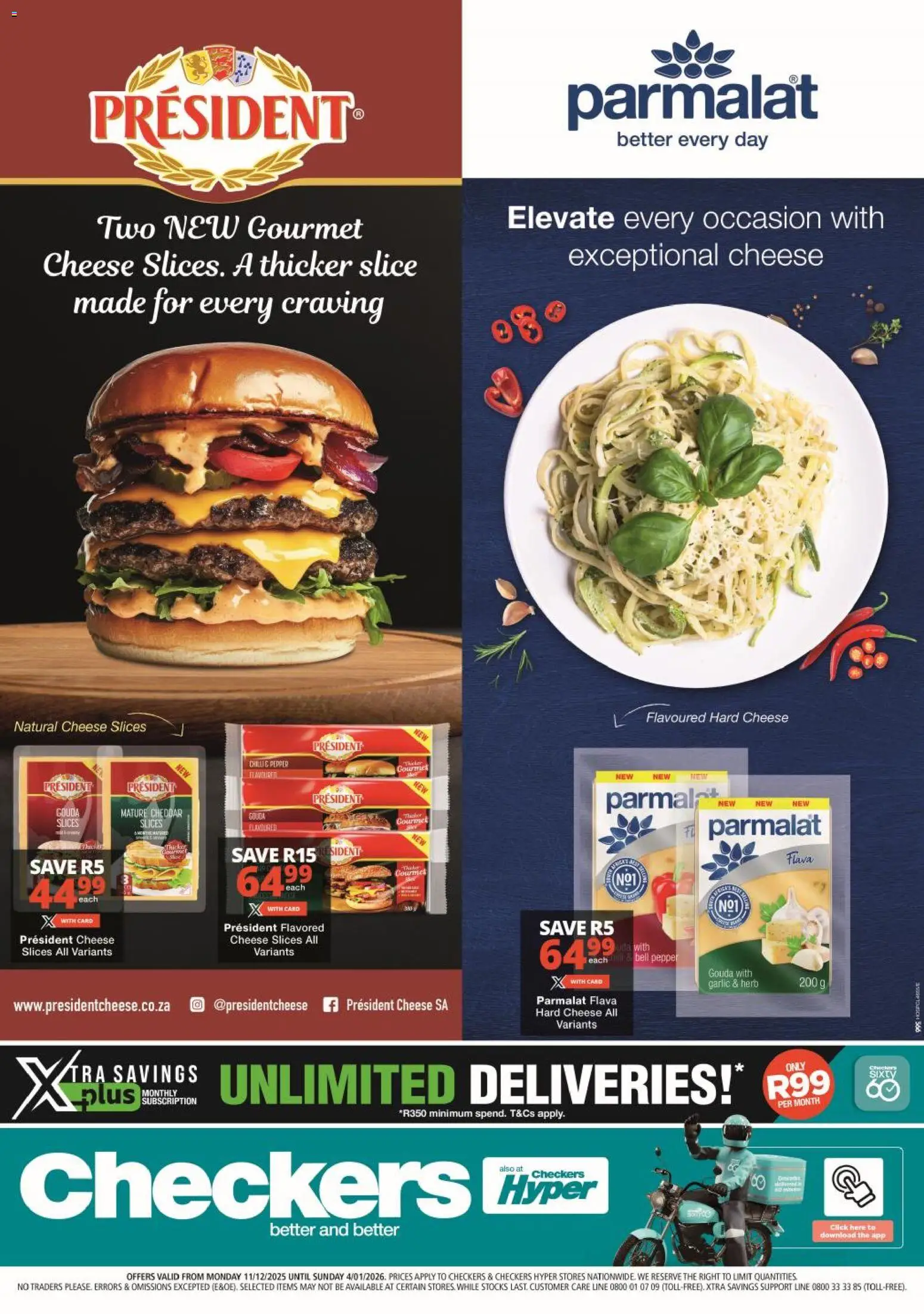 Preview of Checkers flyer valid from 11/12/2025