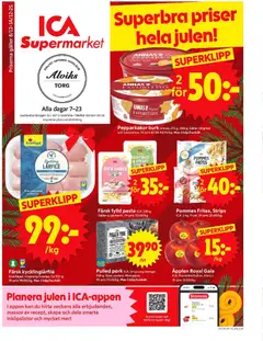 Förhandsgranska reklamblad Bromma från butik ICA Supermarket gäller från 08/12/2025