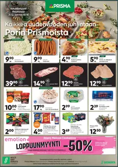 Kaupan Prisma Kaikkea uudenvuoden juhlintaan esikatselu, voimassa 31/12/2025