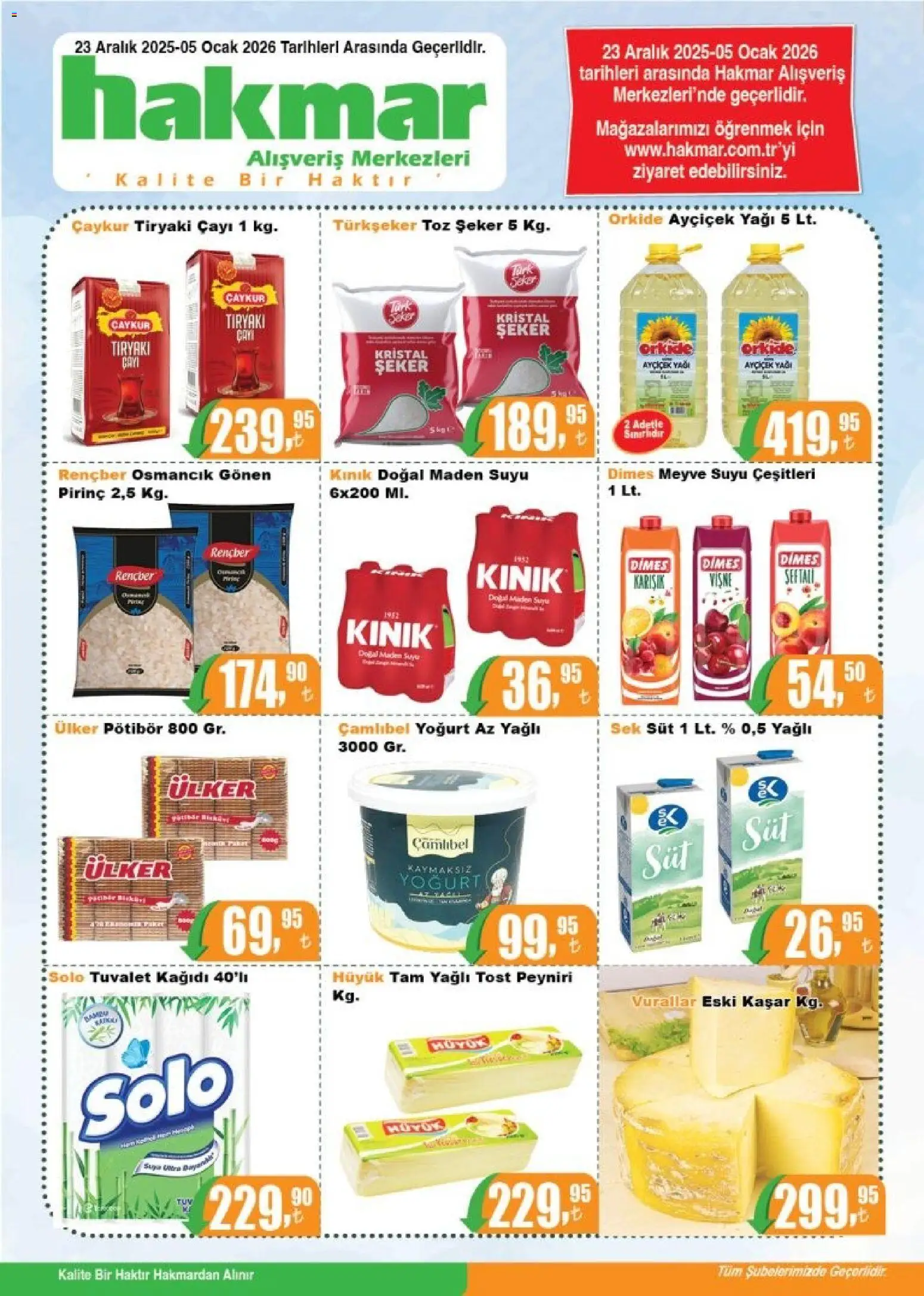 Hakmar Katalog 23.12.2025 - Broşürünün önizlemesi