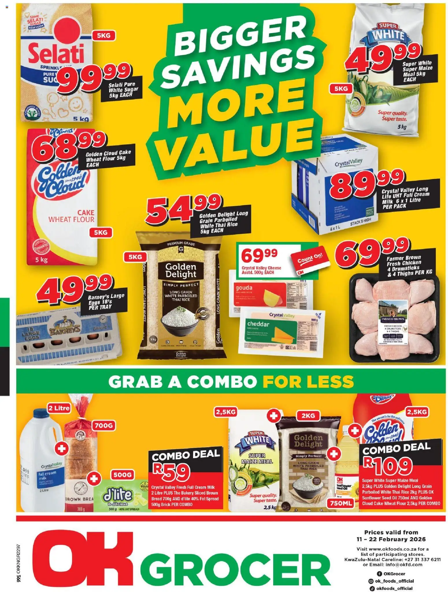 Preview of OK Foods flyer valid from 11/02/2026
