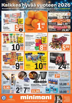 Kaupan Minimani Tarjoukset - Rovaniemi esikatselu, voimassa 29/12/2025