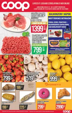 COOP Szolnok - Akciós újság COOP Szolnok Tiszafüred megtekintése, amely érvényes 2026.02.12.-től
