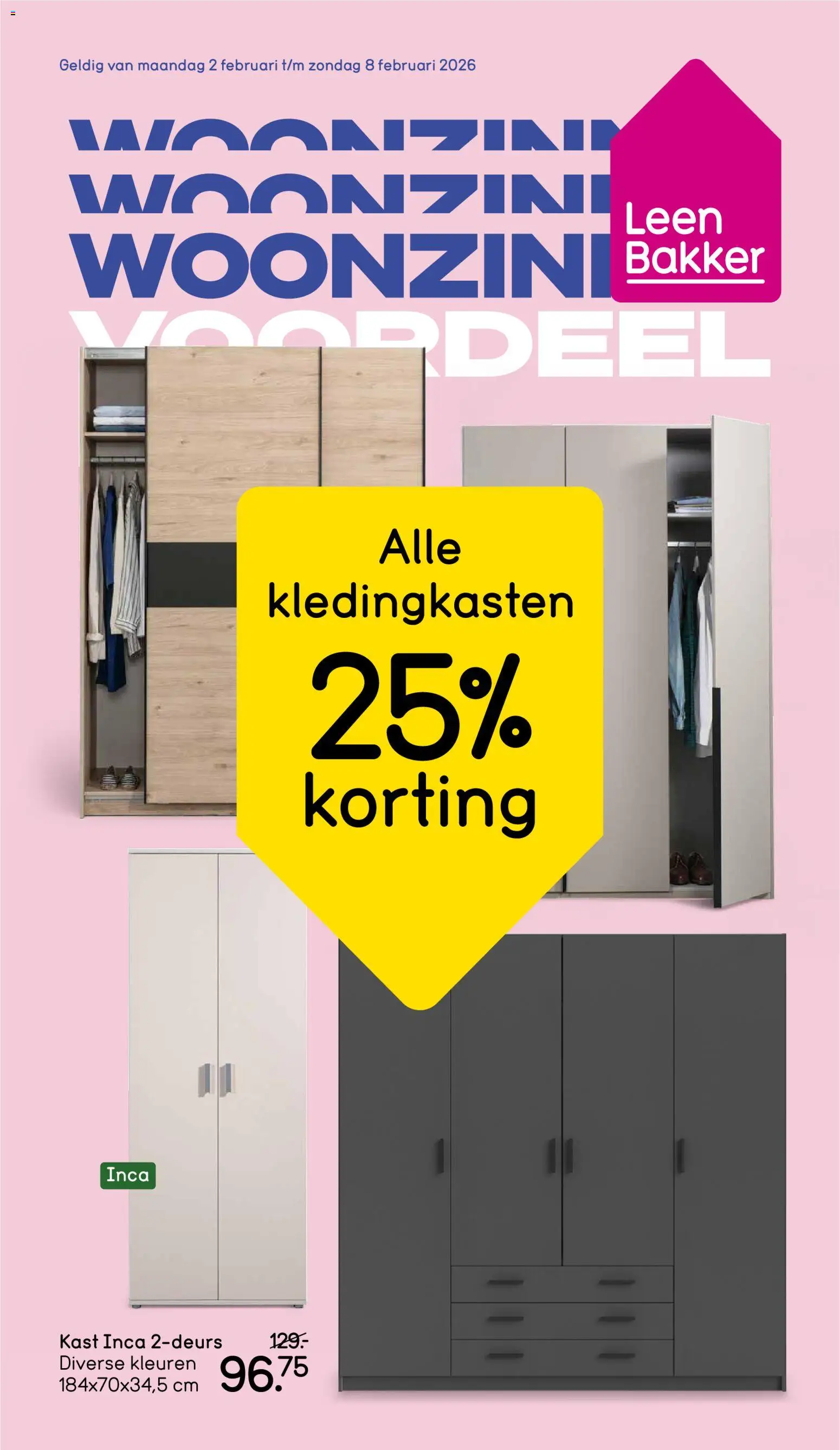 Voorbeeld van Folder van winkel Leen Bakker geldig vanaf 02-02-2026