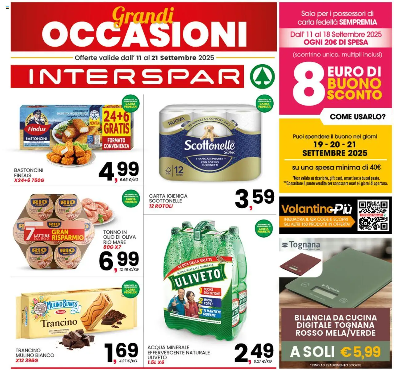 Volantino Interspar valido da 15/09/2025 numero di pagina 1