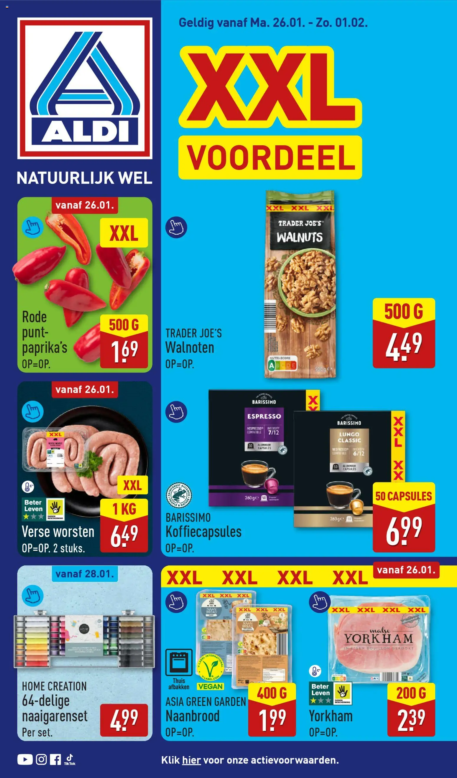 Voorbeeld van Folder week 5 van winkel Aldi geldig vanaf 26-01-2026