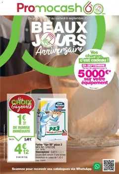 Prévisualisation de Catalogue du magasin Promocash formulaire valide 28/08/2025