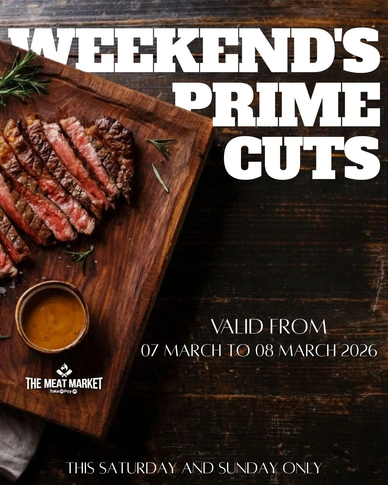 Preview of Take n Pay flyer valid from 07/03/2026