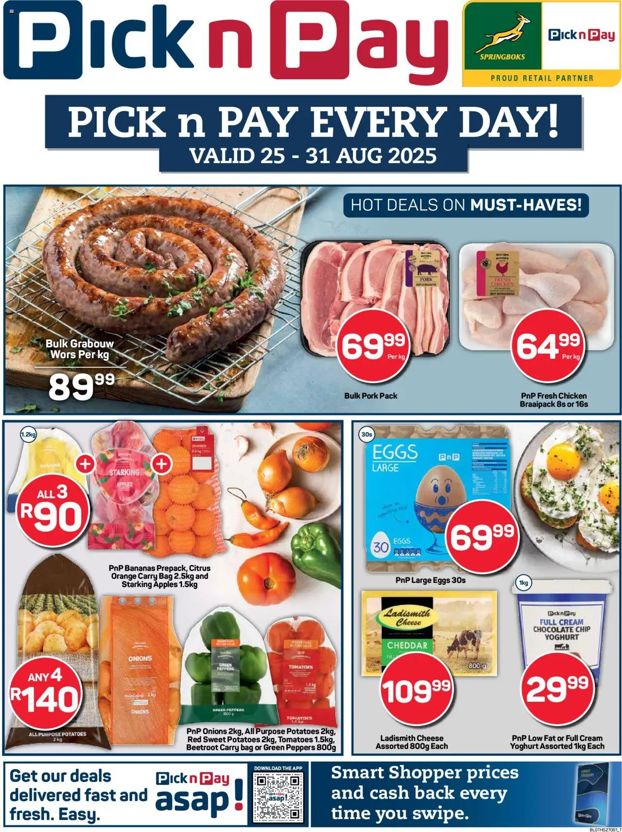 Pick n Pay Inland provinces - Weekly Specials from 25/08 - 31/08/2025 > Promotions
