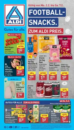 Vorschau von dem Prospekt des Geschäftes Aldi, gültig ab dem 02.02.2026