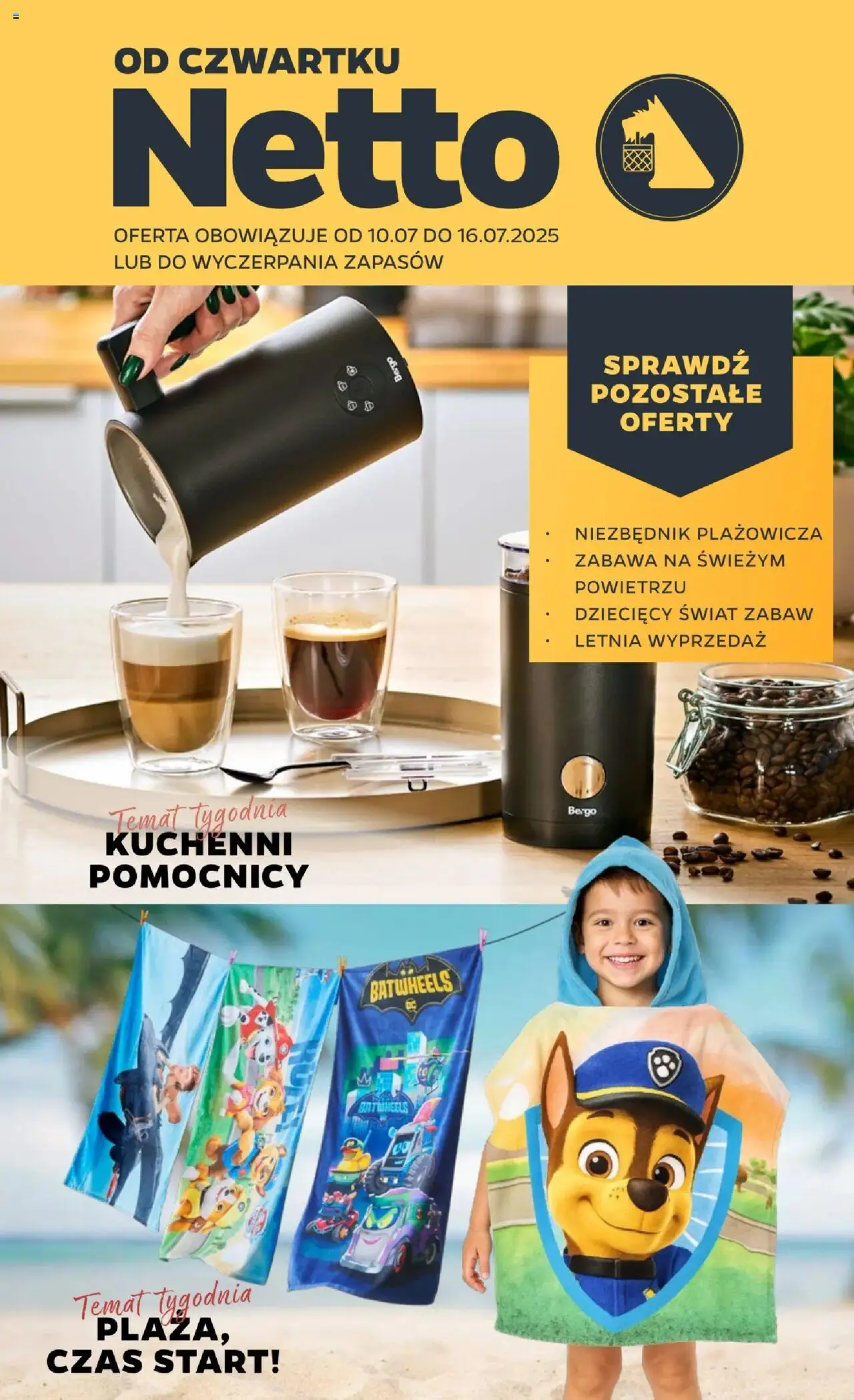 NETTO Gazetka Non Food od 10.07.2025 - Nowa ulotka (PFD) - Numer strony 1