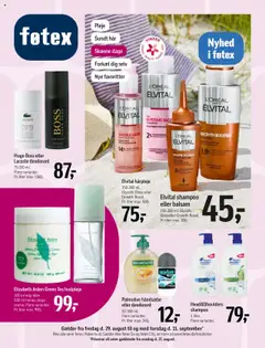 Eksempel på tilbudsavis Skønne dage fra butik Føtex gyldig fra 29/08/2025