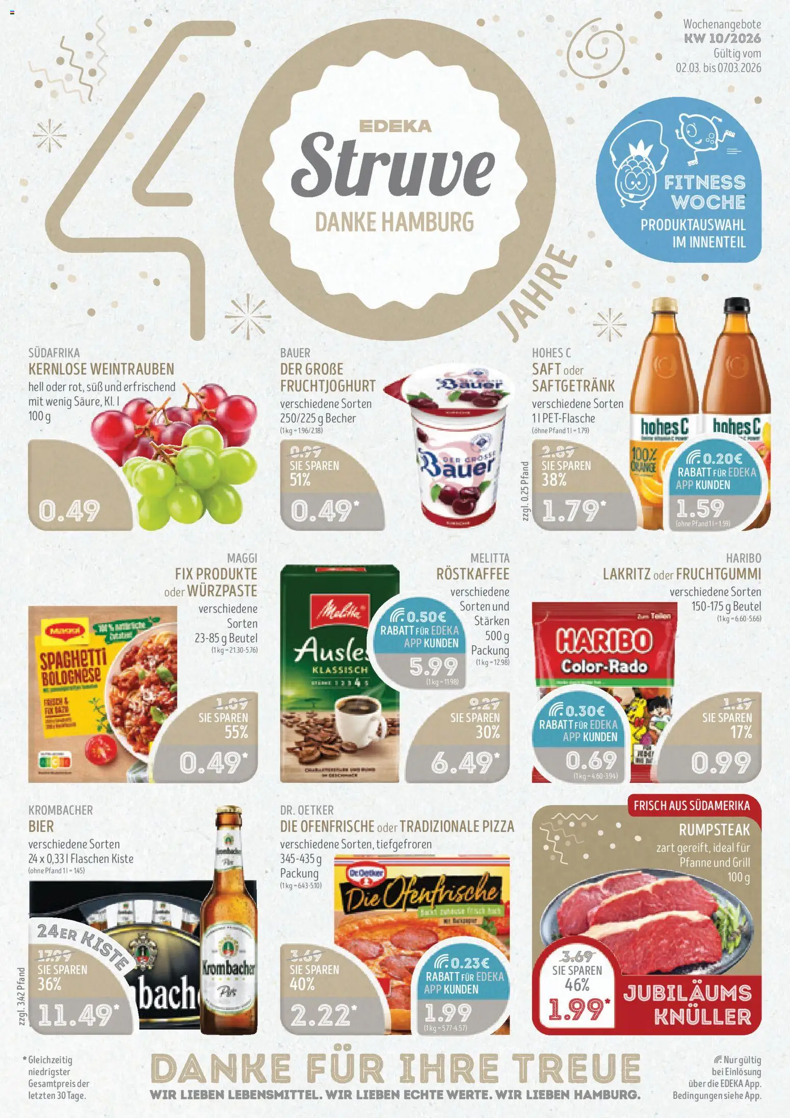 Vorschau von dem Prospekt des Geschäftes Edeka Struve, gültig ab dem 02.03.2026