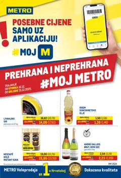 Pregled letka Katalog trgovine Metro vrijedi od 16.12.2025