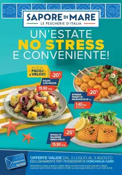 Anteprima dell'opuscolo Attuale volantino dal negozio Sapore di mare valido da 03/07/2025