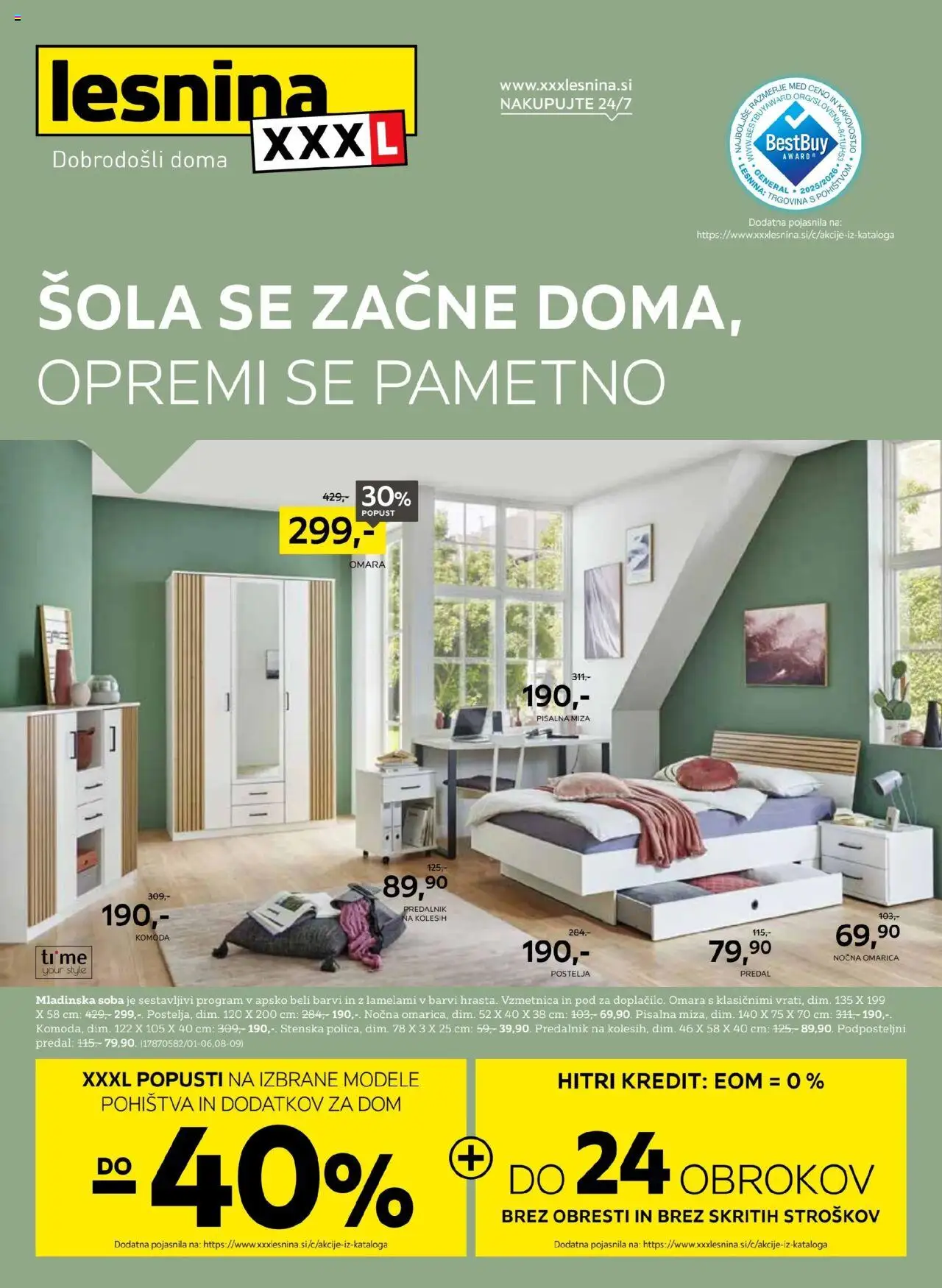XXXL Lesnina Katalog od 21.07.2025 - aktualna ponudba - stran 1