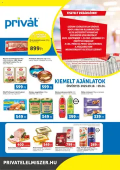 PRIVÁT - Déli vármegyék megtekintése, amely érvényes 2025.09.18.-től