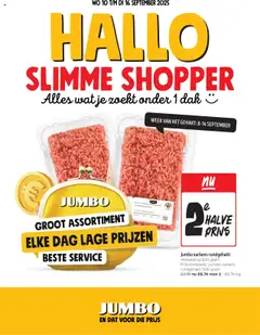 Prévisualisation de Folder / Publicité du magasin JUMBO formulaire valide 10/09/2025