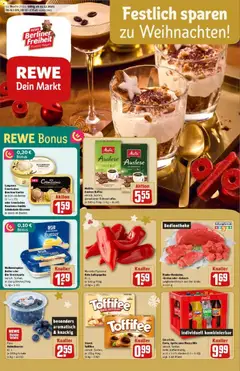 Vorschau von dem Prospekt des Geschäftes Rewe, gültig ab dem 15.12.2025