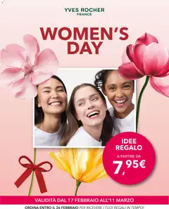 Anteprima dell'opuscolo Volantino Festa Della Donna dal negozio Yves Rocher valido da 17/02/2026