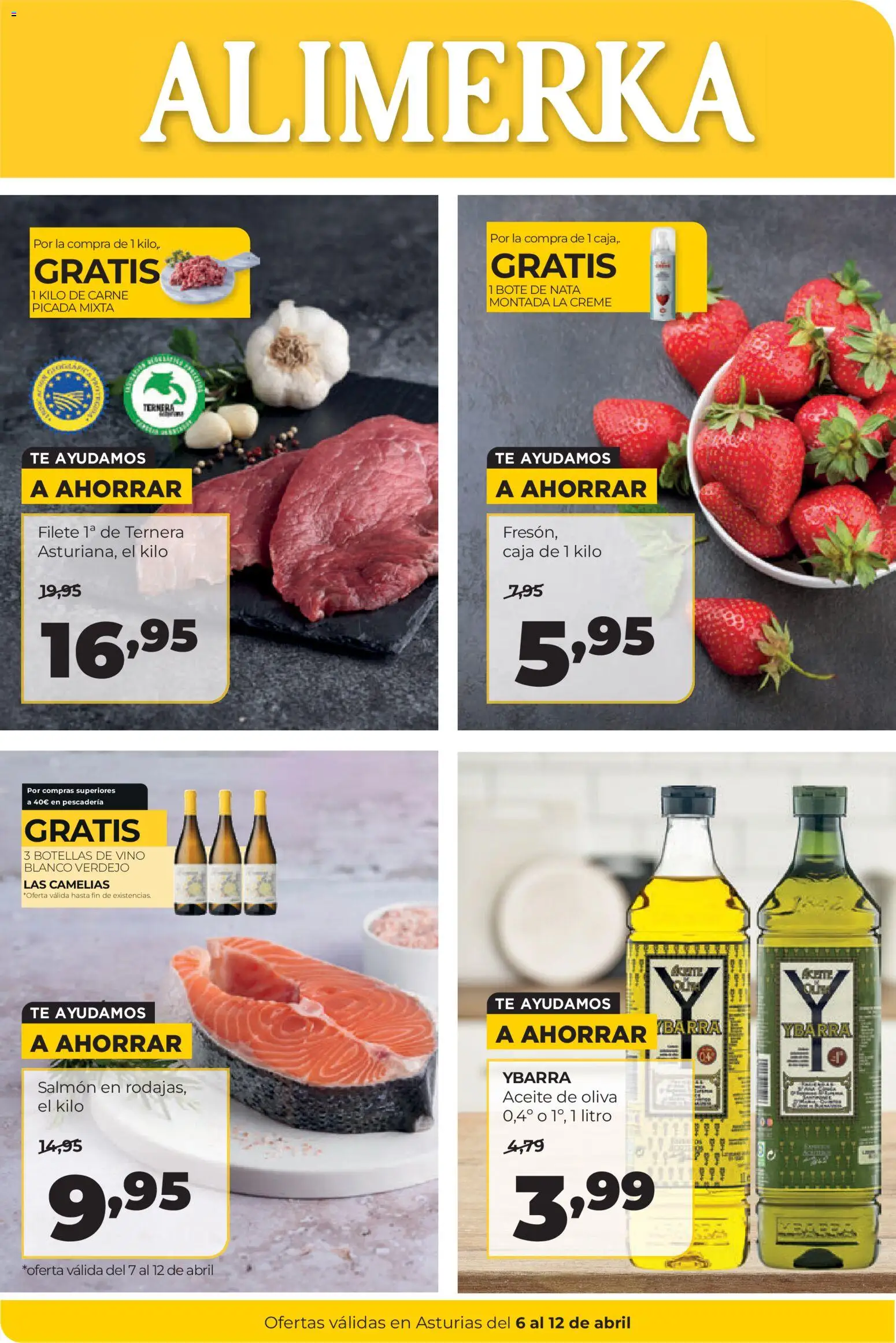 Vista previa del folleto de la tienda Alimerka válido desde el 06/04/2026 