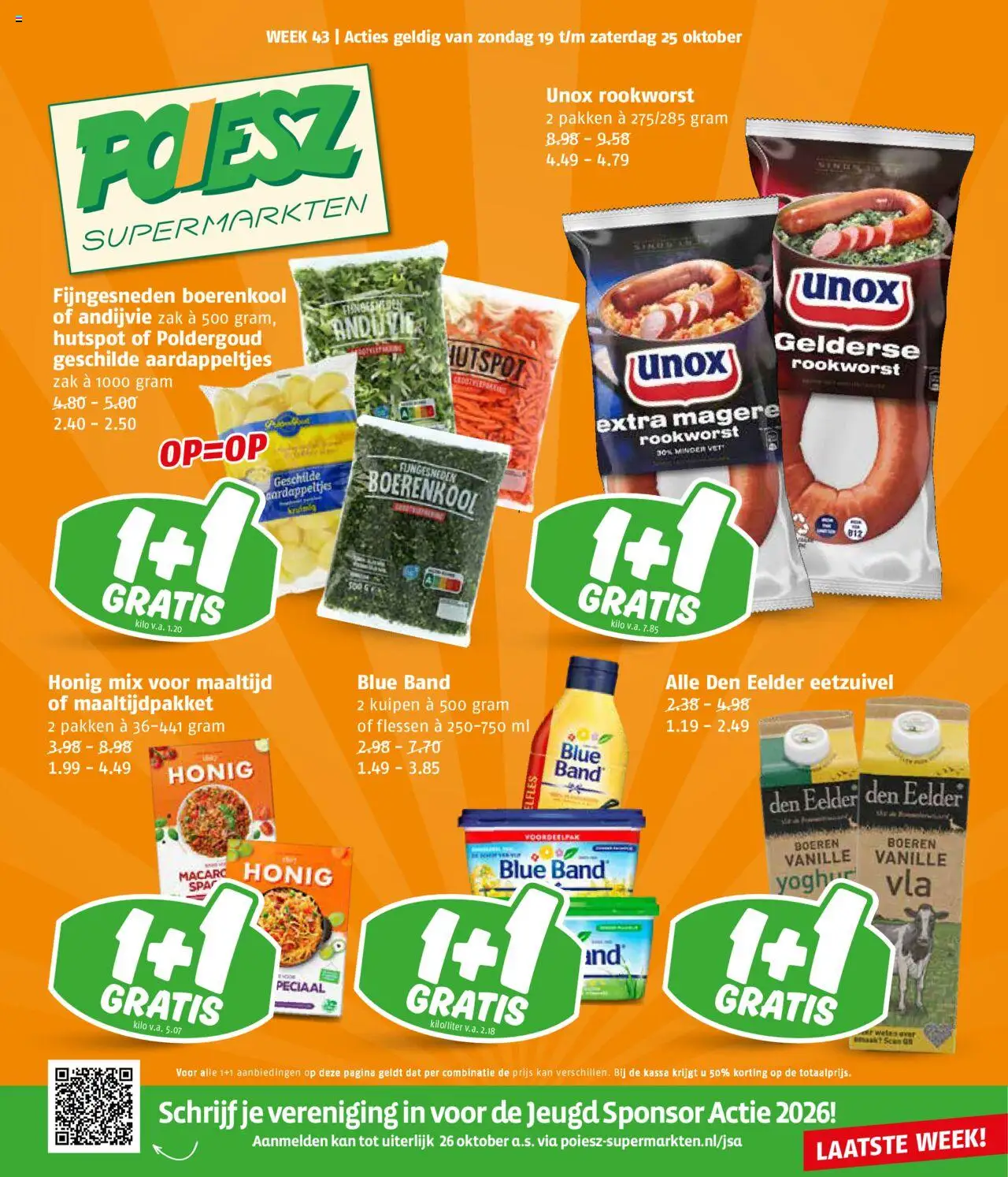 Poiesz shop Folder week 43 geldig vanaf 19-10-2025 - Paginanummer 1