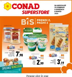 Anteprima dell'opuscolo Conad volantino Superstore Lazio dal negozio Conad valido da 25/02/2026