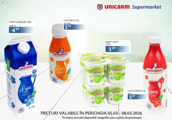 Previzualizarea de cataloage: Unicarm Unicarm Catalog Produse lactate valabil de la 05.03.2026