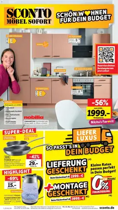 Vorschau von dem Prospekt des Geschäftes Sconto, gültig ab dem 04.02.2026