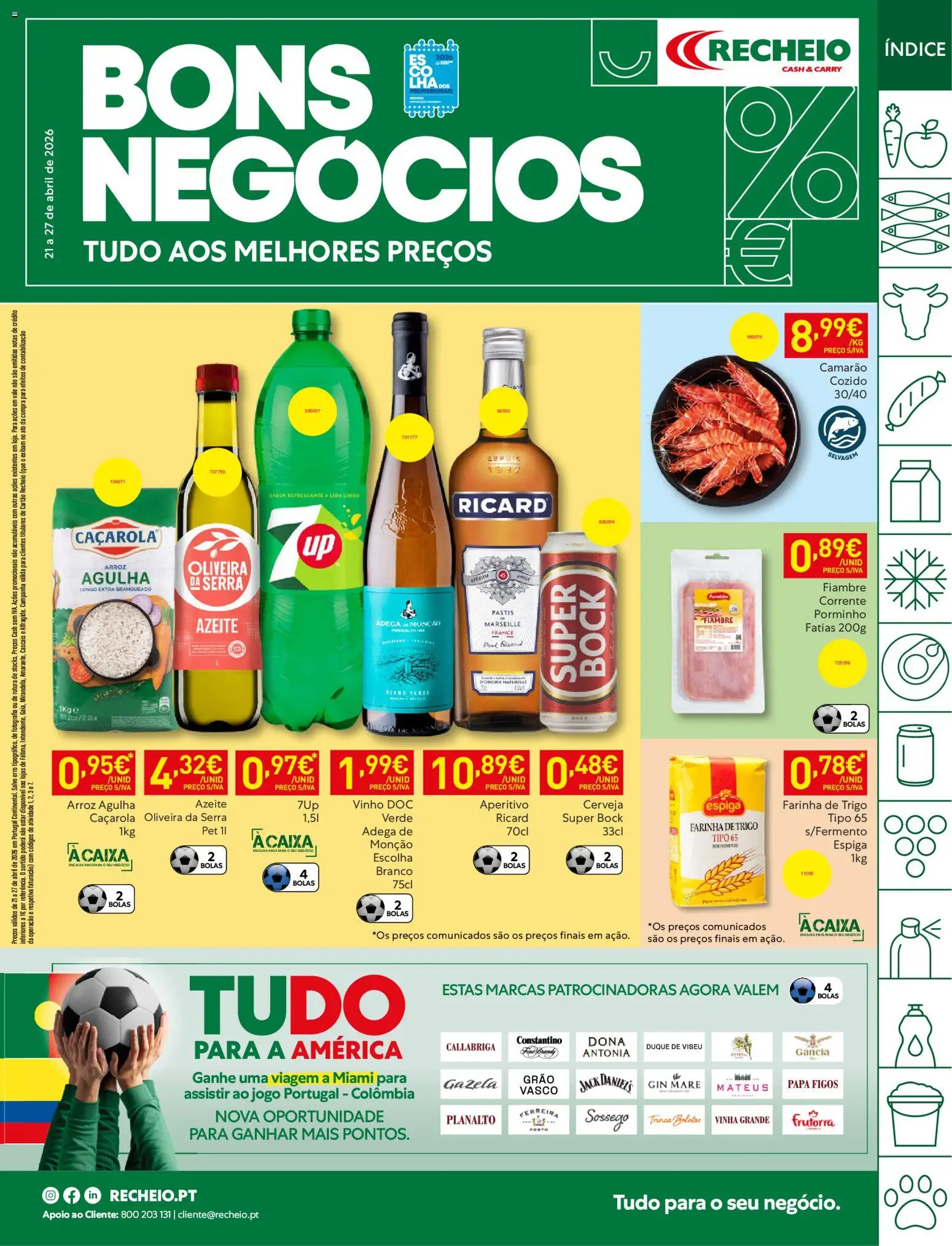 Pré-visualização do folheto da loja Recheio válida a partir de 21/04/2026