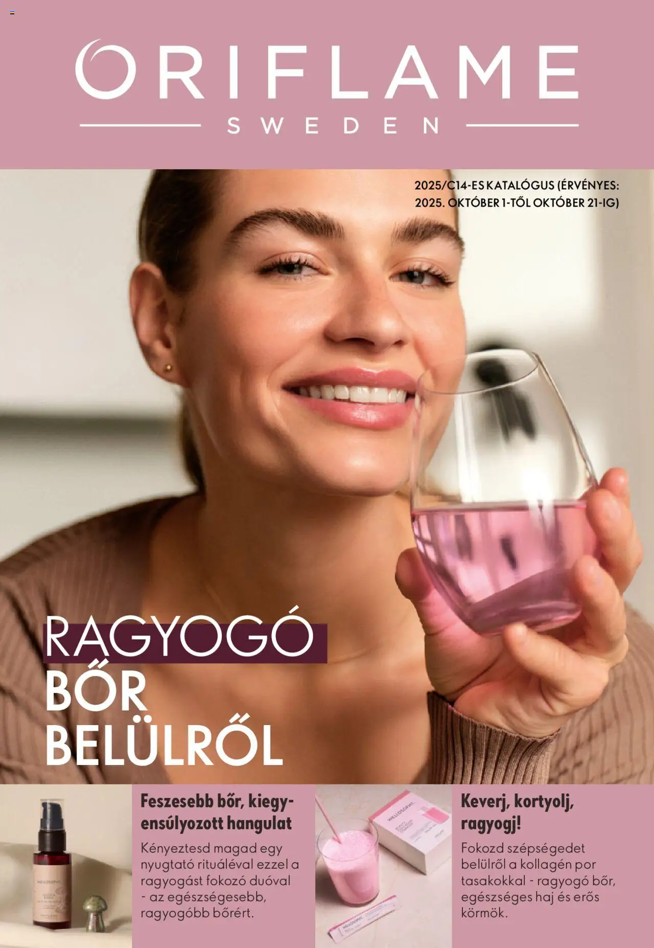 Oriflame aktuális szórólap, érvényes 2025.10.01.-től - 1 oldal