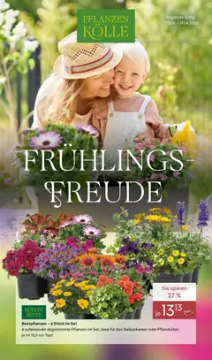 Vorschau von dem Prospekt des Geschäftes Pflanzen-Kölle, gültig ab dem 13.04.2026