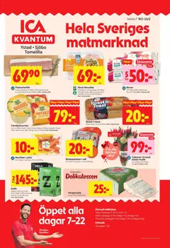 Förhandsgranska reklamblad Sjöbo från butik ICA Kvantum gäller från 09/02/2026