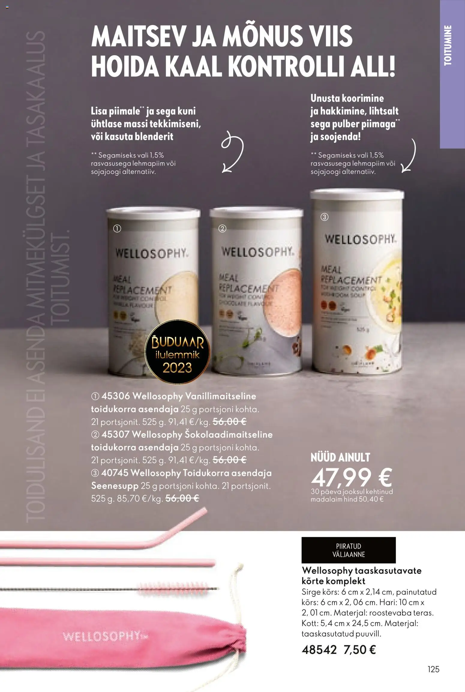 Oriflame kliendilehe eelvaade alates 2026.01.28