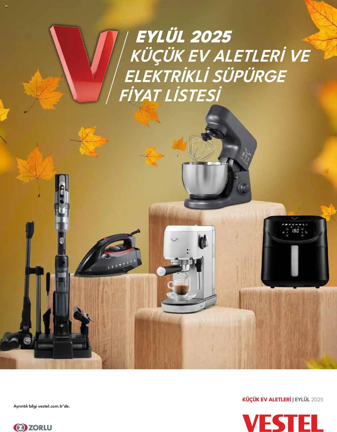 Vestel Küçük Ev Aletleri ve Süpürgeler (03 Eylül 2025 - 01 Ekim 2025) - Sayfa numarası 1