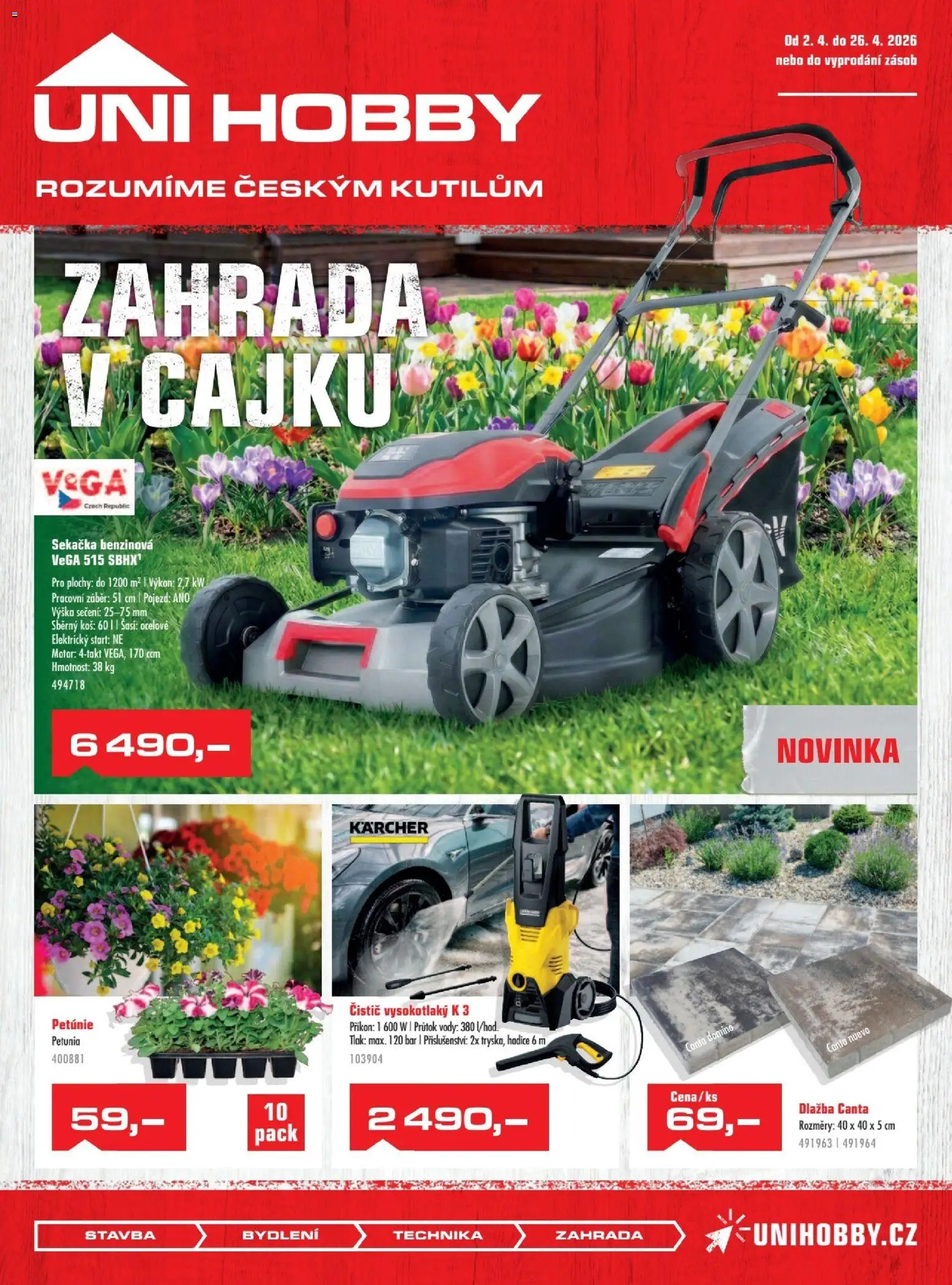 Náhled nabídky: Uni Hobby Uni Hobby leták platný od 02.04.2026