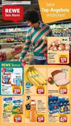 Vorschau von dem Prospekt des Geschäftes Rewe, gültig ab dem 14.09.2025