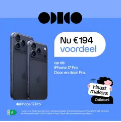 Voorbeeld van Odido van winkel Ontdek geldig vanaf 08-01-2026