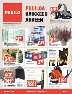 Kaupan Puuilo Tarjoukset esikatselu, voimassa 08/09/2025