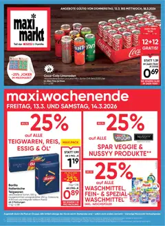 Vorschau der Angebote: Maximarkt Maximarkt Flugblatt gültig ab 12.03.2026