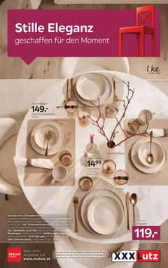 Vorschau der Angebote: XXXLutz Stille Eleganz gültig ab 14.10.2025