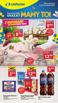 Pogląd gazetki "Lewiatan gazetka - Bydgoszcz" ze sklepu Lewiatan ważnej od 26.03.2026