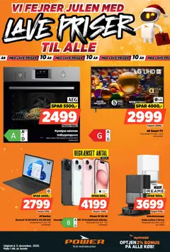 Eksempel på tilbudsavis Lave priser fra butik Power gyldig fra 02/12/2025