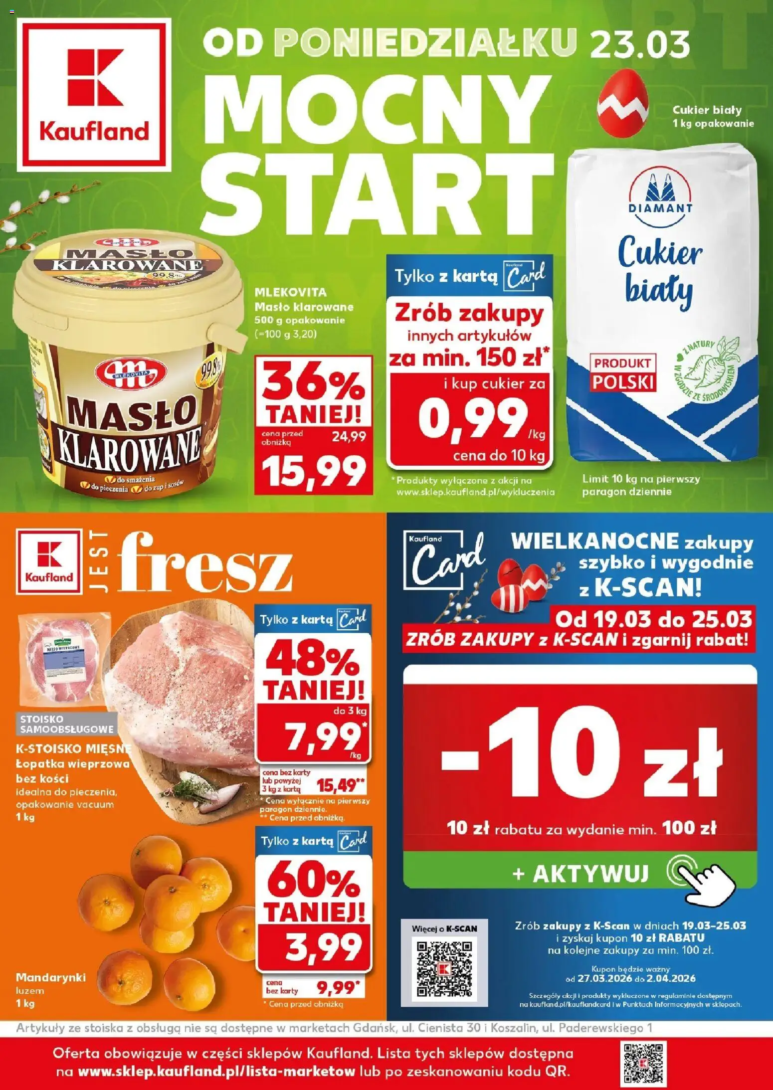 Pogląd gazetki "Kaufland gazetka - Mocny start" ze sklepu Kaufland ważnej od 23.03.2026