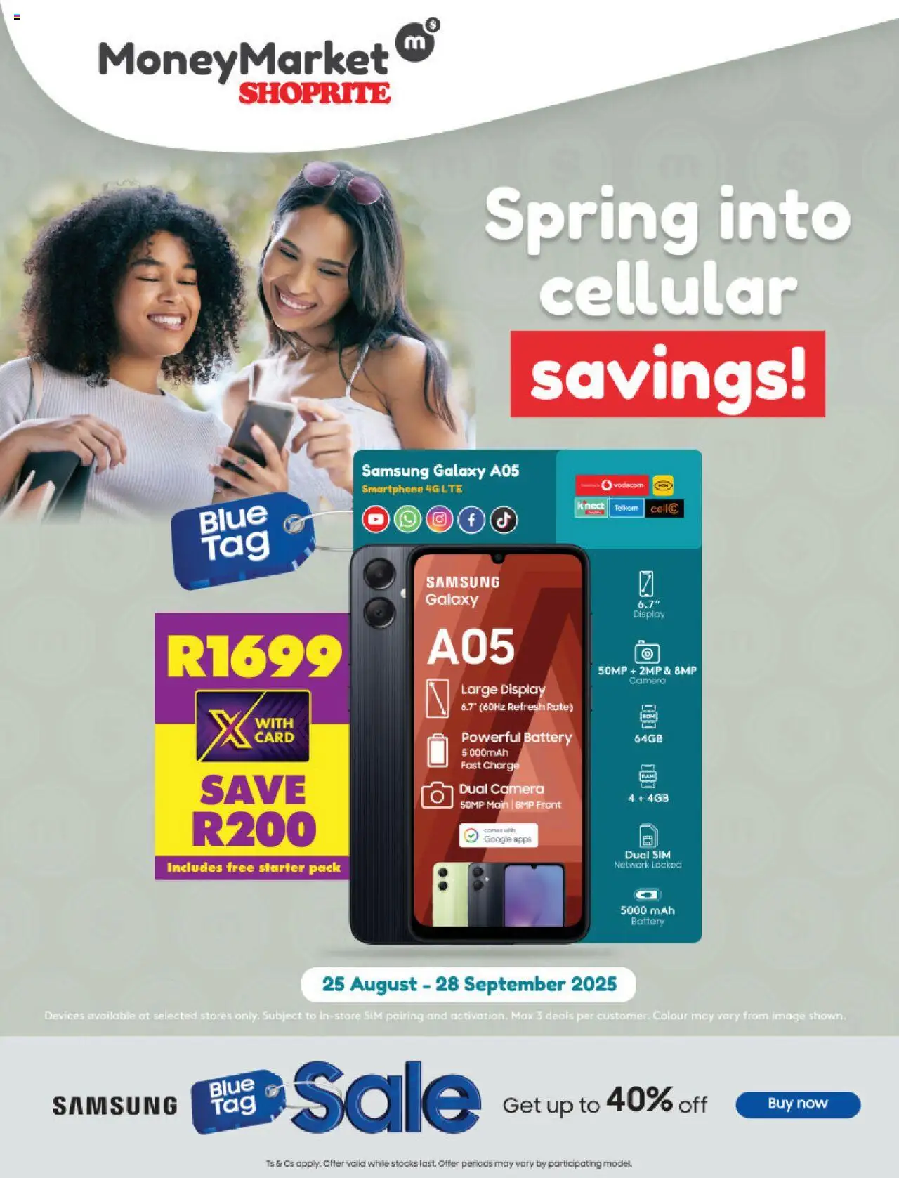 Shoprite Money Market Deals 25/08 - 28/09/2025 >> Catalogue