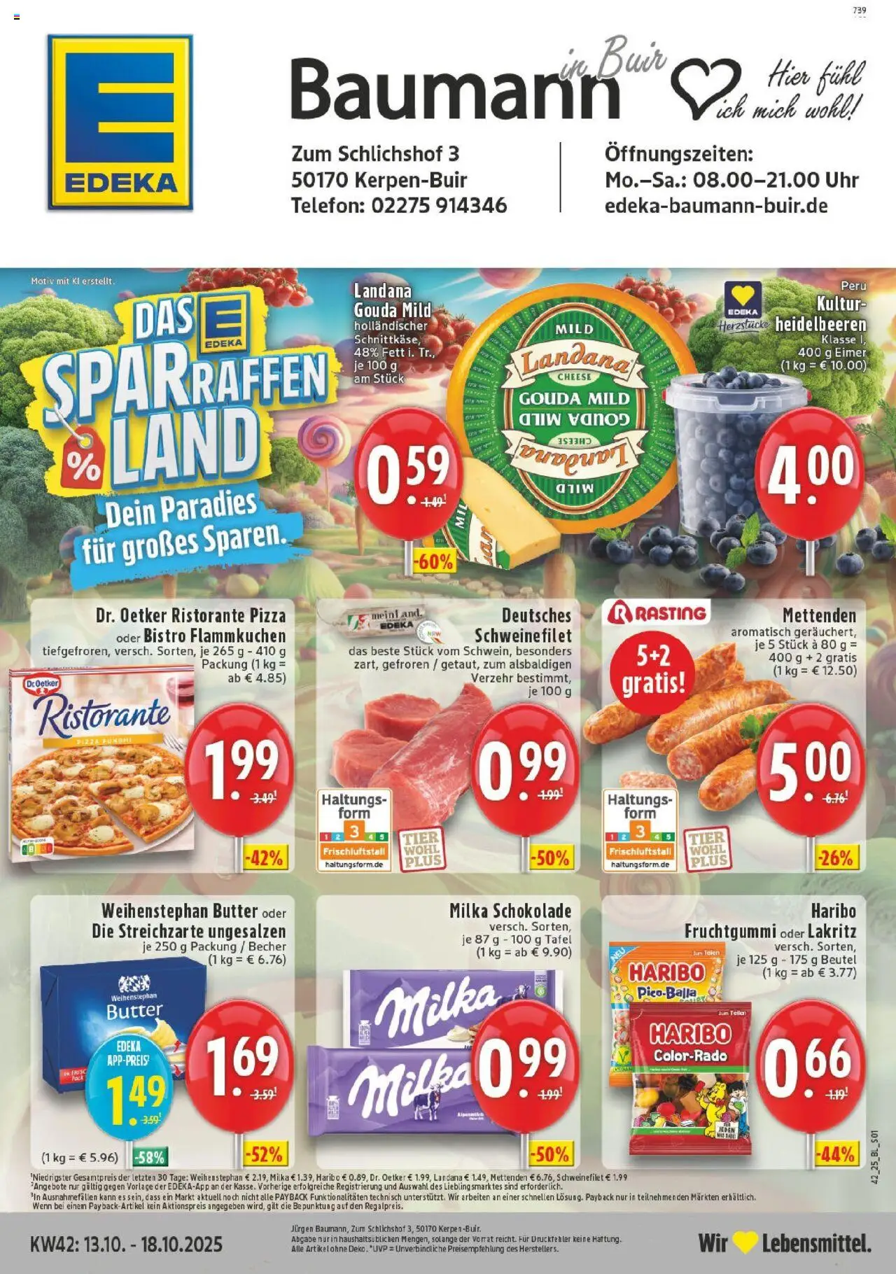 EDEKA Prospekt ab 13.10.2025 - Prospekt Kerpen Online