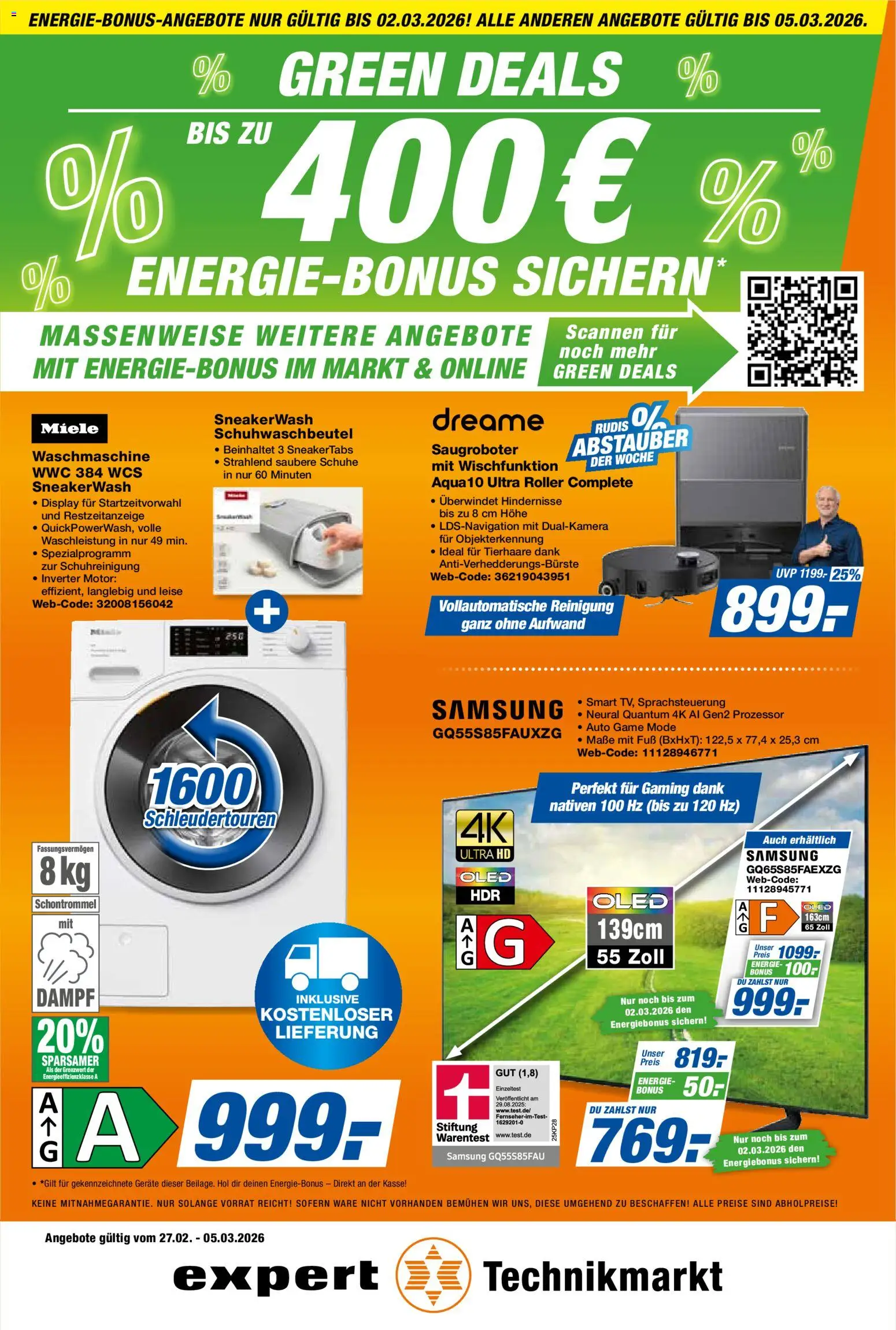 Vorschau von dem Prospekt des Geschäftes Expert, gültig ab dem 27.02.2026